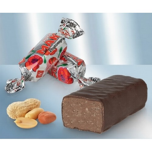 Конфеты "МАК Житомирский", с жареным арахисом, 300г